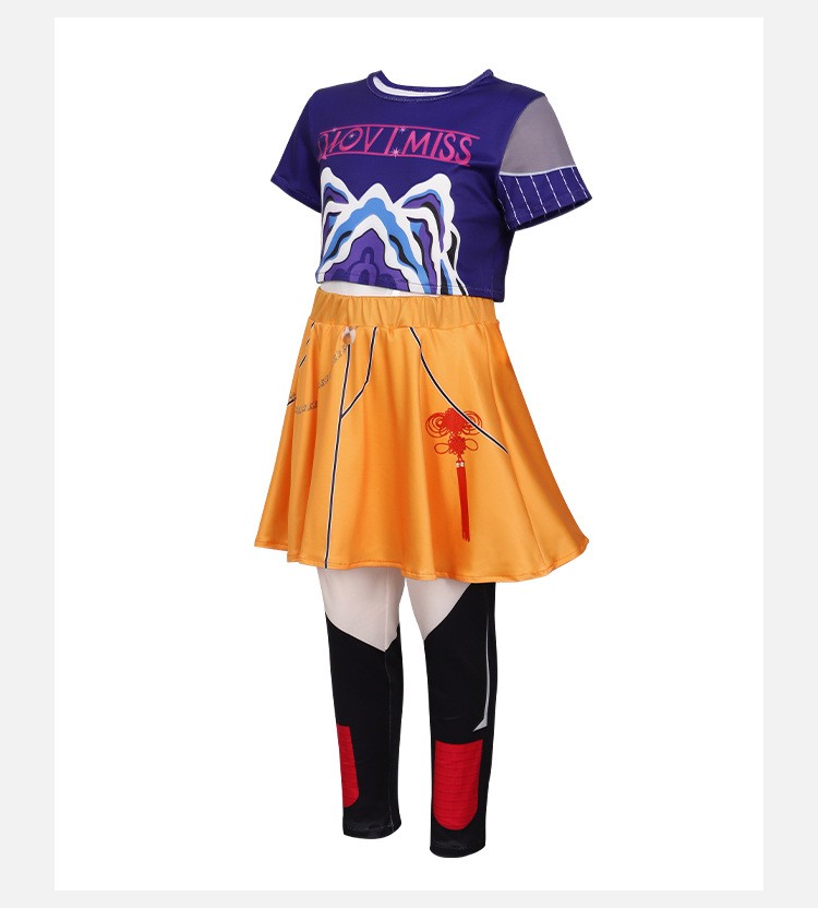 KPop Demon Hunters Kids Cosplay Costume For Halloween