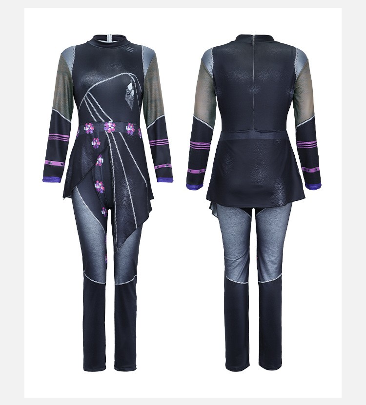 KPop Demon Hunters Punk Cosplay Bodysuit For Halloween