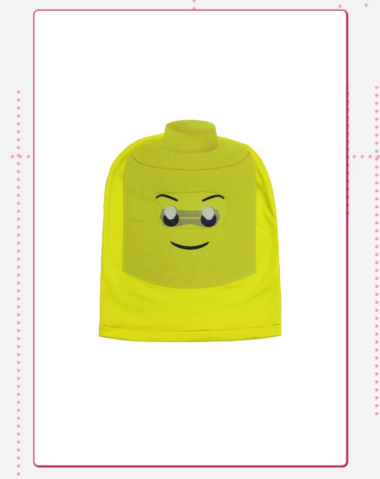 LEGO Brick Man Cosplay Costume For Halloween