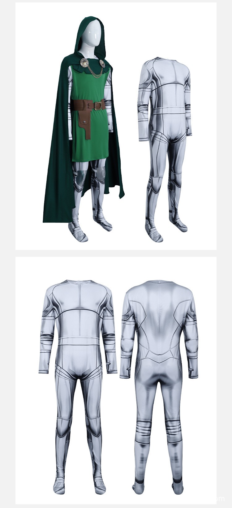 Marvel Doctor Doom Cosplay Costume For Halloween