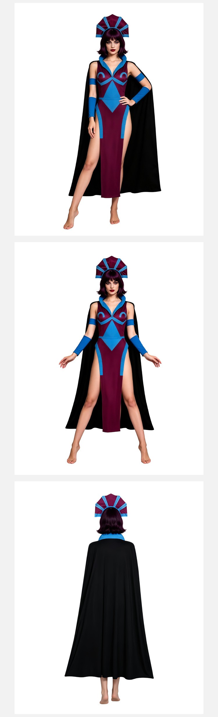 Masters Of The Universe Evil-Lyn Cosplay Costume For Halloween