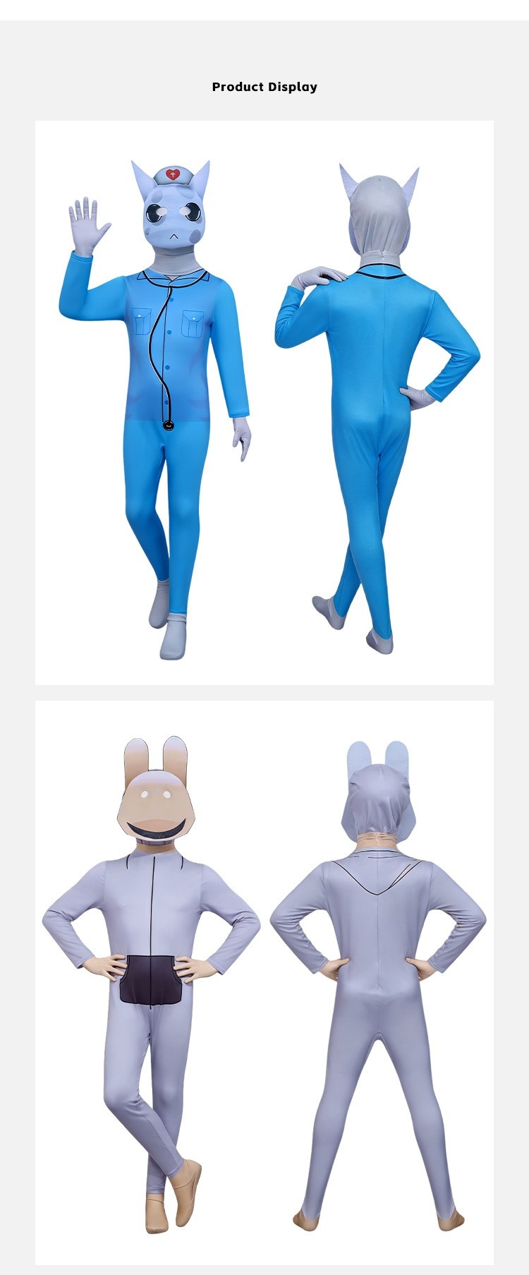 Roblox Animal Hospital Cosplay Bodysuit For Halloween