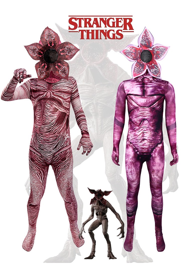 Stranger Things Demogorgon Cosplay Bodysuit For Halloween