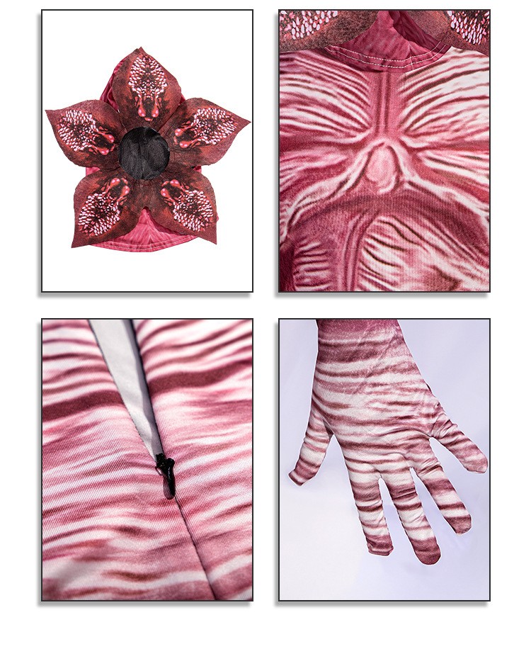 Stranger Things Demogorgon Cosplay Bodysuit For Halloween