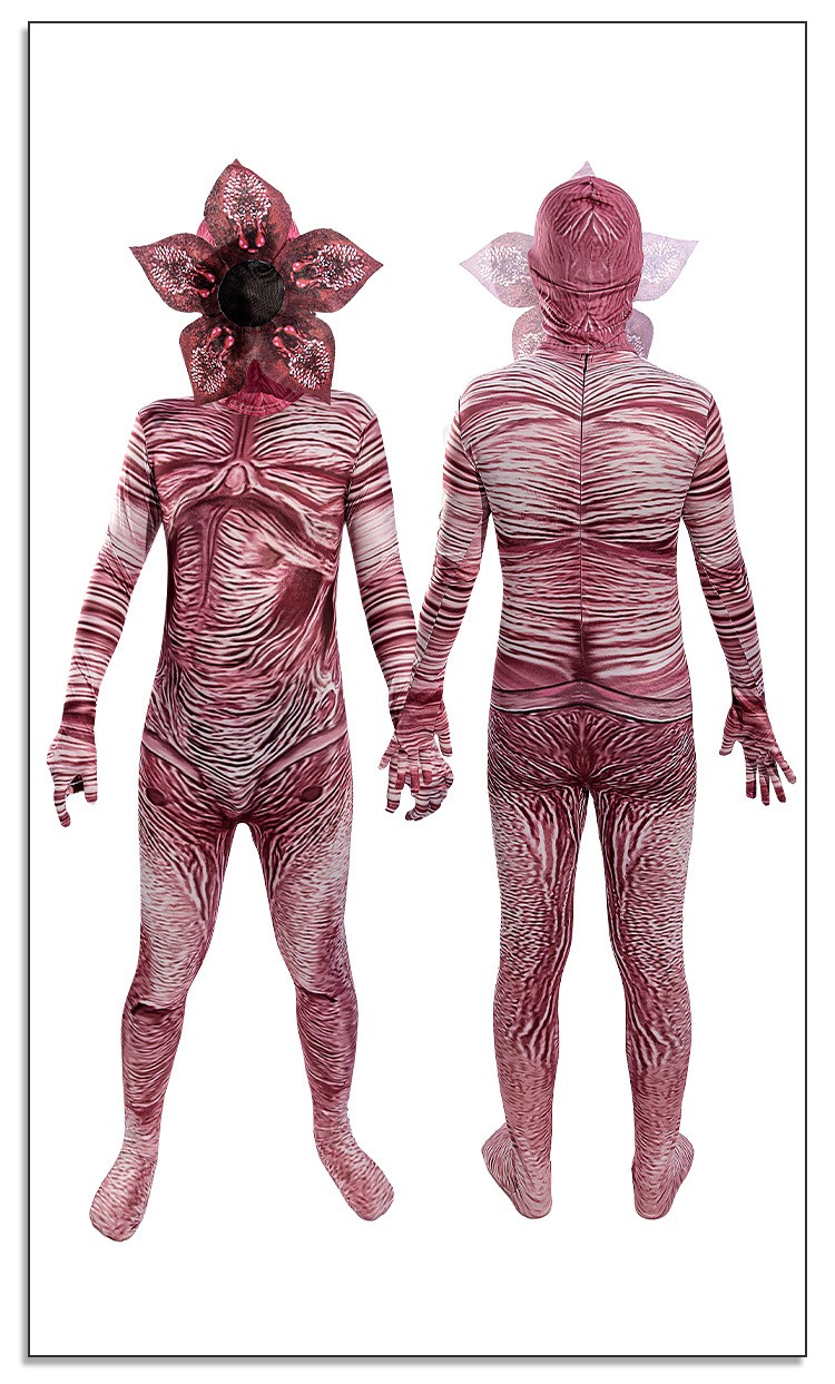 Stranger Things Demogorgon Cosplay Bodysuit For Halloween