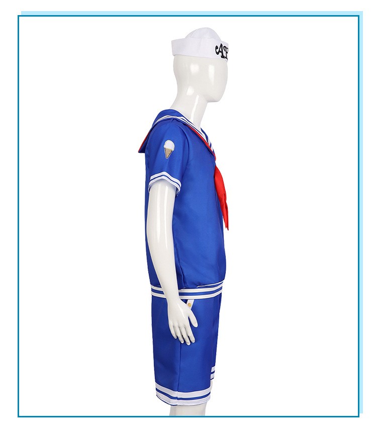 Stranger Things Scoops Ahoy Sailor Cosplay Costume For Halloween