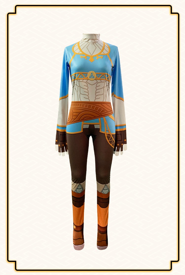 The Legend Of Zelda Princess Zelda Cosplay Bodysuit For Halloween
