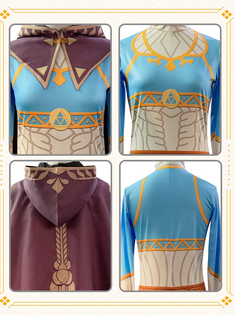 The Legend Of Zelda Princess Zelda Cosplay Bodysuit For Halloween