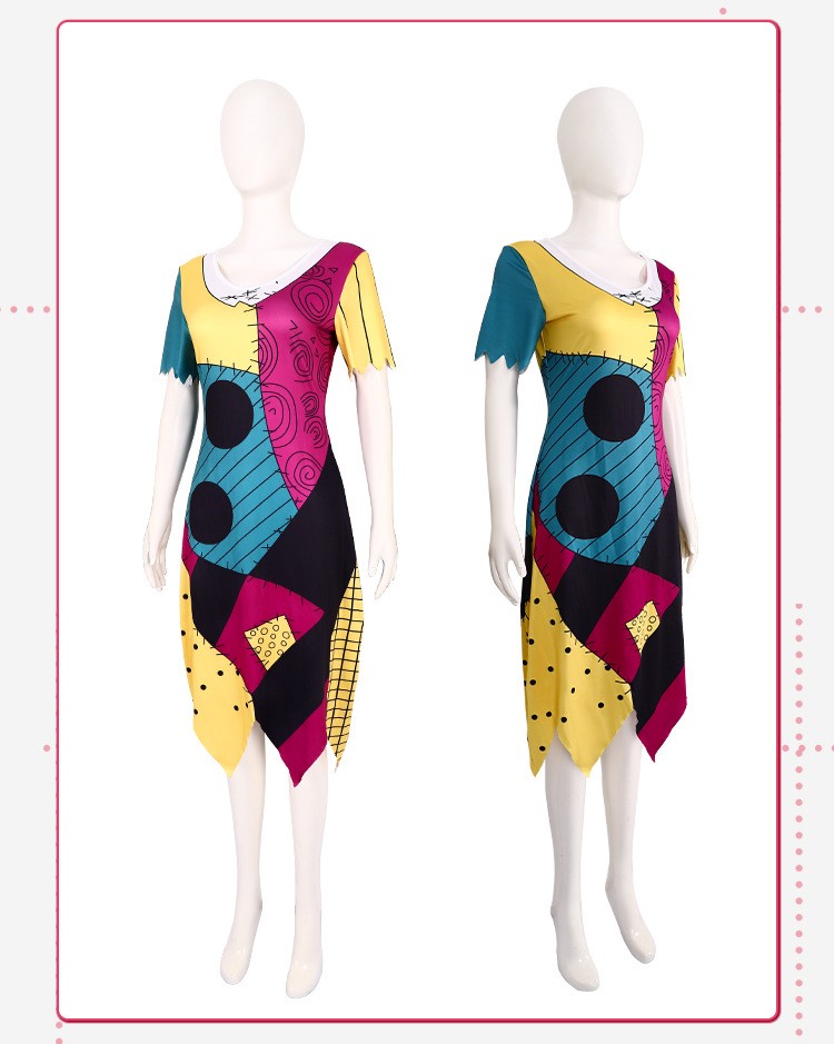The Nightmare Before Christmas Cosplay Costume For Halloween