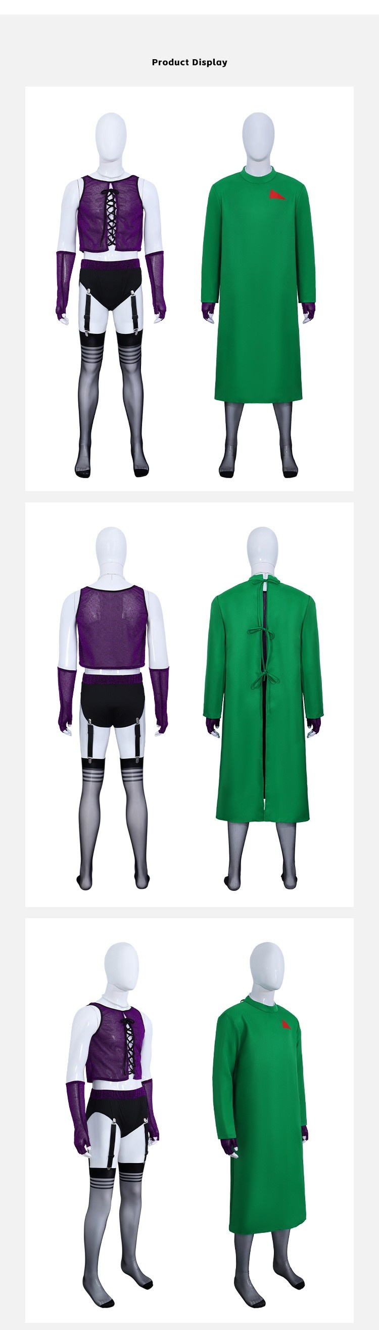 The Rocky Horror Picture Show Dr. Frank-N-Furter Cosplay Costume For Halloween