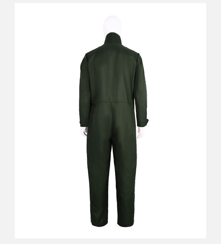 Top Gun Pilot Flight Suit Cosplay Costume For Halloween