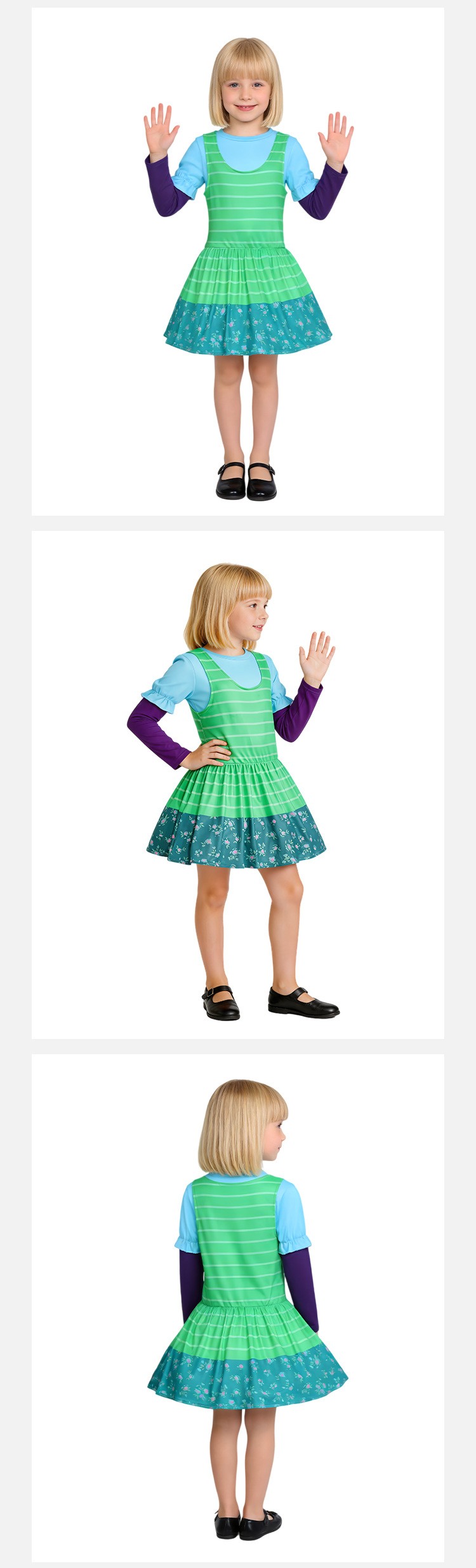 Kids Toy Story Bonnie Cosplay Dress For Halloween