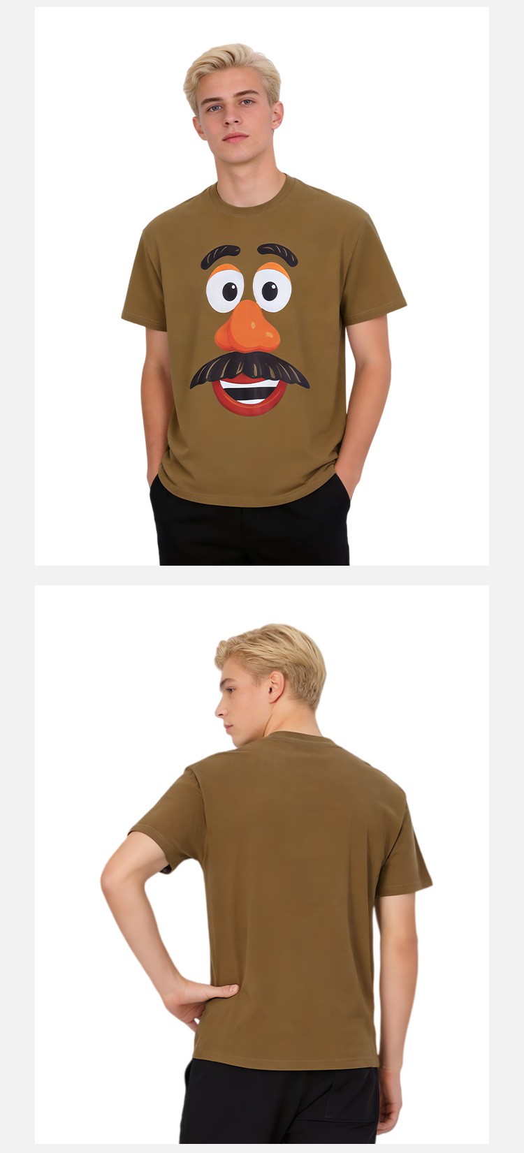 Toy Story Mr. And Mrs. Potato Head T-Shirt Cosplay Costume For Halloween