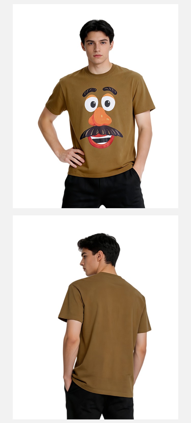 Toy Story Mr. And Mrs. Potato Head T-Shirt Cosplay Costume For Halloween