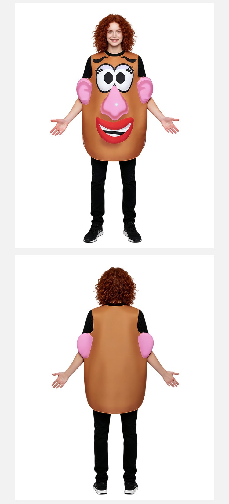 Mr. And Mrs. Potato Head Foam Cosplay Costume For Halloween