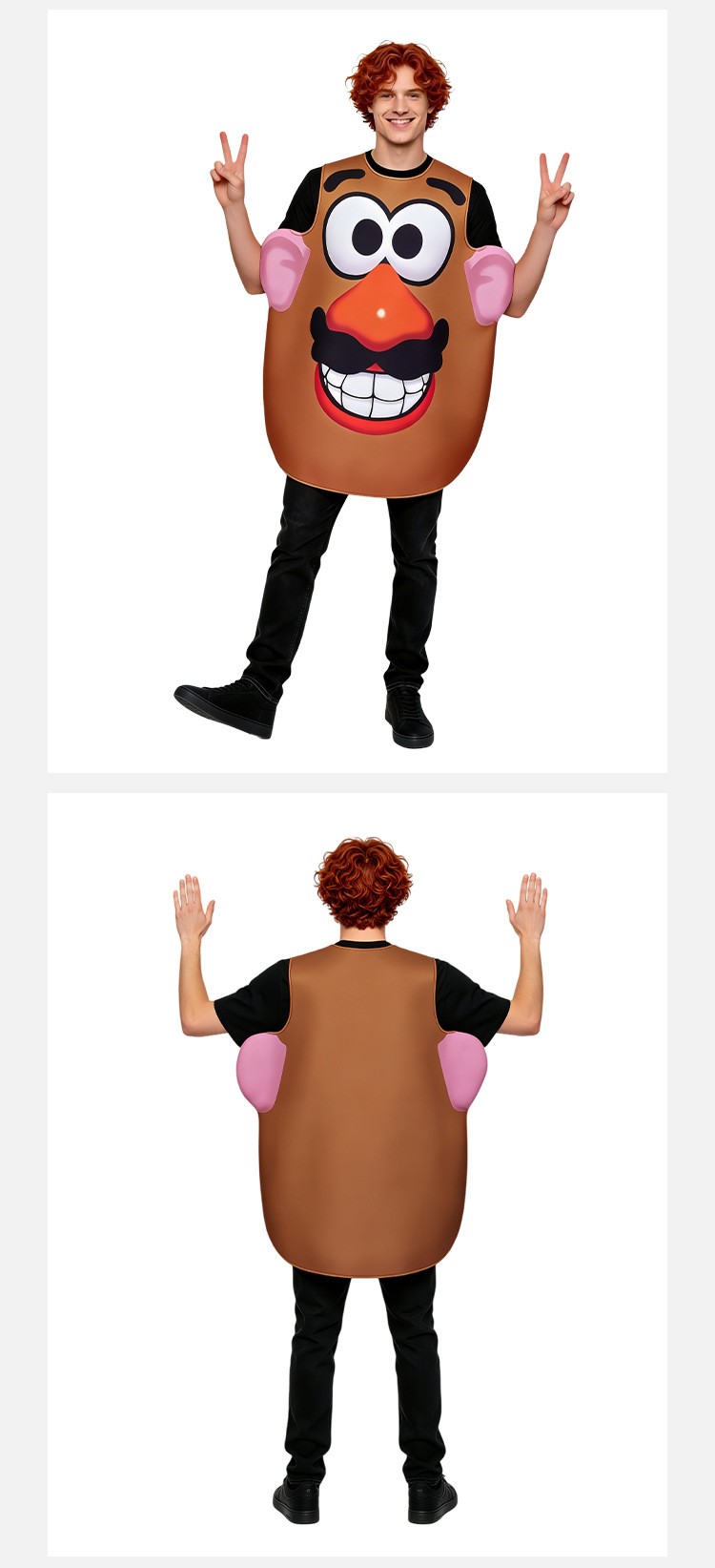 Mr. And Mrs. Potato Head Foam Cosplay Costume For Halloween