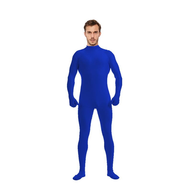 Full Body Zentai Hooded Bodysuit Cosplay Costume For Halloween