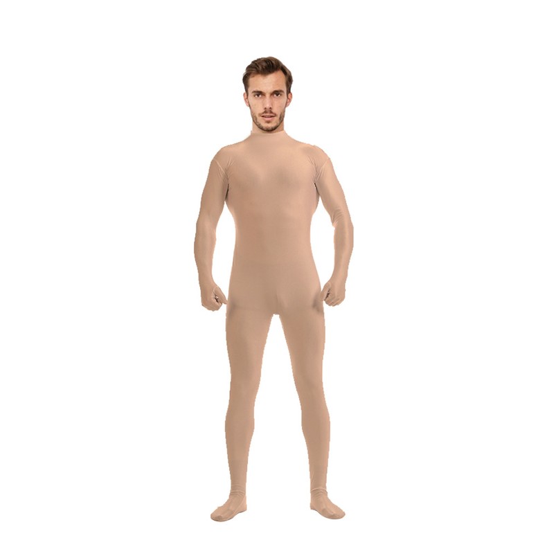 Full Body Zentai Hooded Bodysuit Cosplay Costume For Halloween