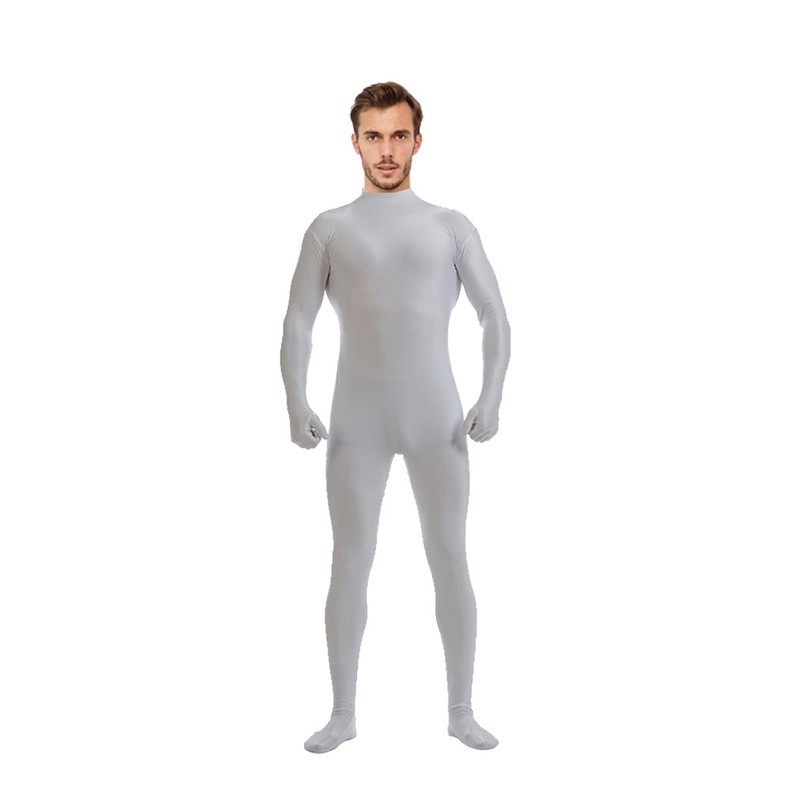 Full Body Zentai Hooded Bodysuit Cosplay Costume For Halloween
