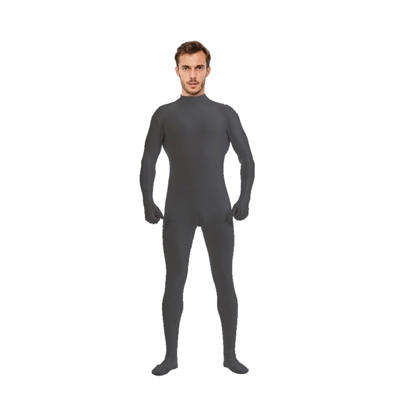Full Body Zentai Hooded Bodysuit Cosplay Costume For Halloween