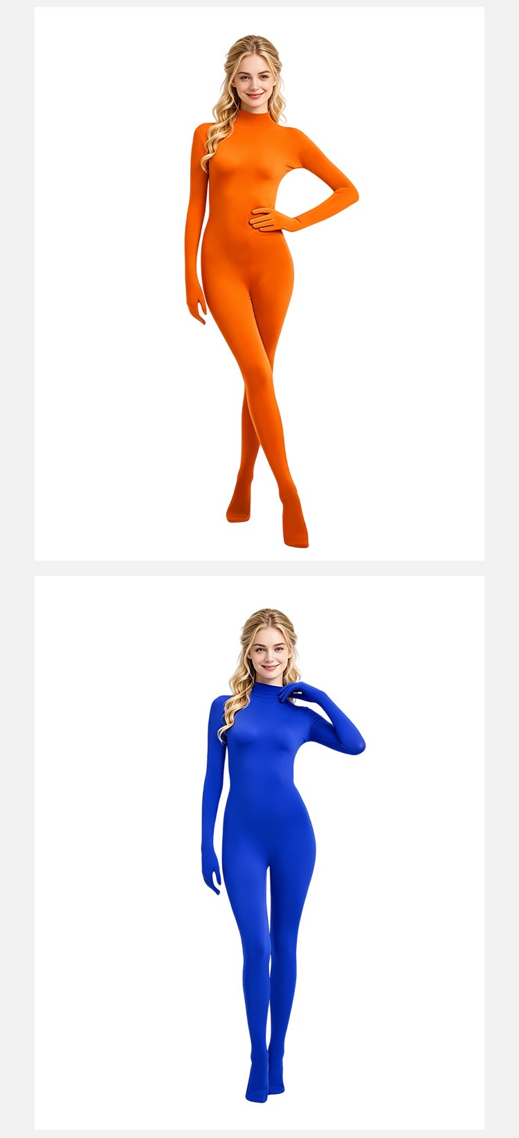 Full Body Zentai Lycra Bodysuit Cosplay Costume For Halloween