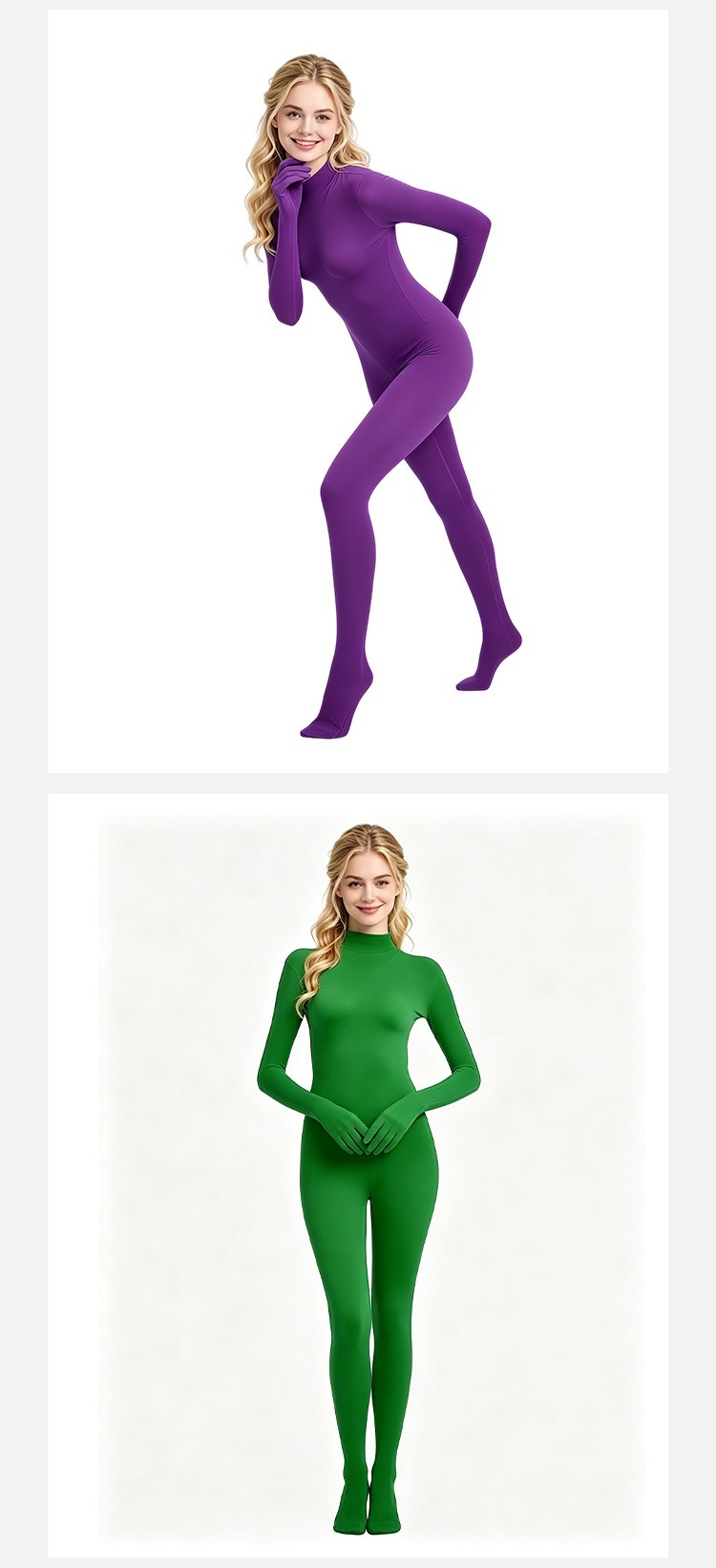 Full Body Zentai Lycra Bodysuit Cosplay Costume For Halloween
